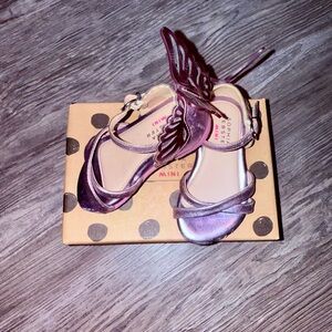 Sophia Webster Heavenly Lilac Butterfly Sandals